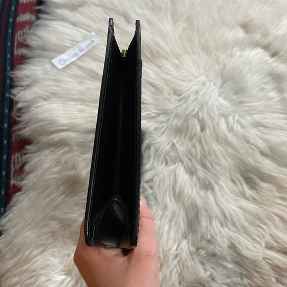 Louis Vuitton Pochette Homme Epi Black Leather Clutch Vintage Pouch Bag - Picture 6 of 14